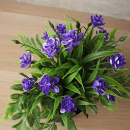 Цветочная композиция Цветы 22 см / CW476 /уп 12/144/ - Галеонтрейд фото 15