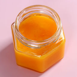 Подарочный набор Аромат счастья: ягодный травяной чай, крем-мед с апельсином 120 г.