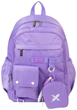 Рюкзак LOREX ERGONOMIC M18 LIGHT VIOLET 20 л сирен. 45х15х30 см 2 отд. молния брелок-кошелек универс.