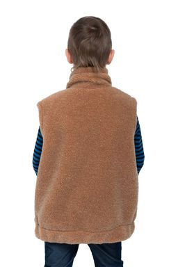 Жилет детский FUR цвет Ваниль УНИСЕКС - Woollamb фото 33