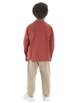 Верхняя сорочка для мальчика О46958 - Карамелли фото 2