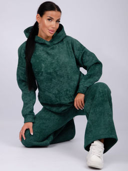 Костюм Винтаж чёрный, футер начес (М) - Малина фото 26