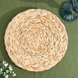 Салфетка сервировочная для стола D 25 х 1 см., водный гиацинт - Simaland фото 2