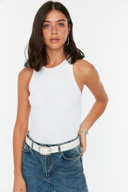Ekru Fitilli Bluz TWOSS21BZ0090