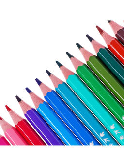 Карандаши цветные 18 цветов, детские, шестигранные, BIC Kids Tropicolors, пластиковые, ударопрочный грифель 3.2 мм