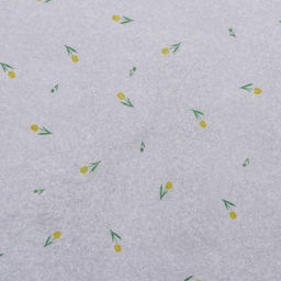 Цена за 10 шт. Бумага упаковочная тишью, Цветы, розовый, 50 см ? 70 см 17 грамм