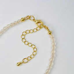 Браслет из Кварца и Сердолика 18 см +