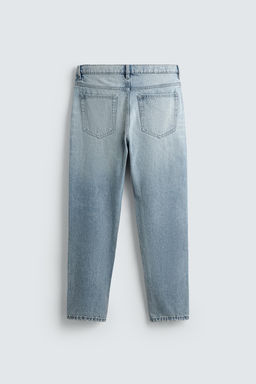 SLIM FIT CROPPED JEANS - Zara фото 8