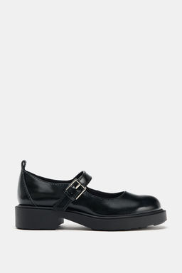 PLATFORM BUCKLE MARY JANE SHOES - Zara фото 4