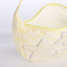 Сумка молодёжная на молнии, 36?8?23 см, голубая