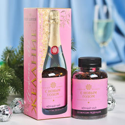 Чай чёрный С Новым годом, вкус: леденцы, 50 г - Фабрика счастья фото 3