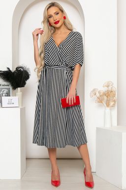 Платье Беверли (блэк энд вайт) П4105 - Lt collection фото 10