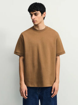 Футболка из хлопка интерлок / Zarina  фото 3