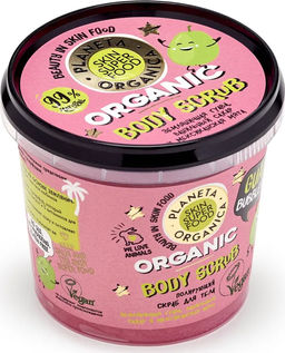 Planeta Organica / Skin Super Food / Скраб для тела Полирующий Guava bubble gum, 485 г  фото 3