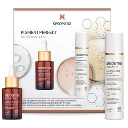ПРОМОНАБОР SESDERMA: AZELAC RU Liposomal serum Сыворотка липосомальная депигментирующая, 30 мл + AZELAC RU Luminous fluid cream SPF50 Флюид для сияния кожи, 50 мл"