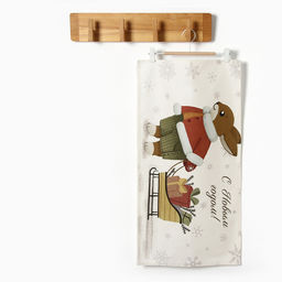 Полотенце Этель Везу подарки 4073 см, 100% хлопок, саржа 190 г/м