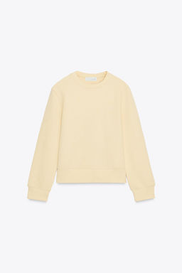 BASIC COTTON SWEATSHIRT - Zara фото 3