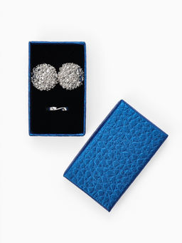 Набор коробочек подарочных 6 шт. под набор «Животный принт» симпл, 5×8 см, синий