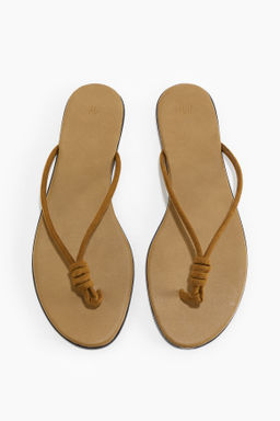 Chancletas con nudo decorativo - H&m фото 4