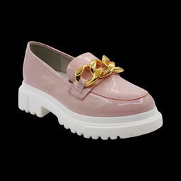 Лоферы AV896-3-3 розовые