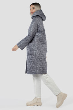 КУРТКА ЖЕНСКАЯ ДЕМИСЕЗОННАЯ (СИНТЕПОН 150) - Империя пальто фото 7