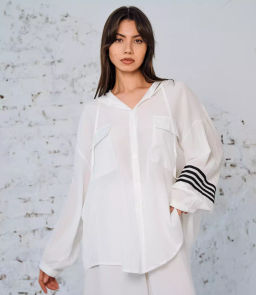 Рубашка #КТ30510-2, белый