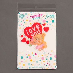 Топпер Влюблённые мишки - Страна карнавалия фото 7
