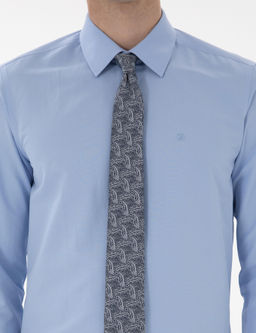 Mavi Slim Fit Uzun Kollu Basic G_mlek