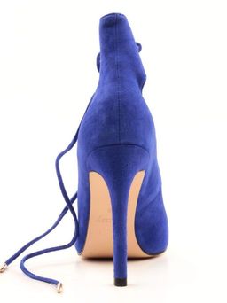 06-V-238 BLUE Туфли женские (натуральная замша) - Фабричный китай фото 11