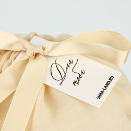 Цена за 5 шт. Мешочек подарочный из хлопка «Для тебя», 20×30 см ± 1.5 см