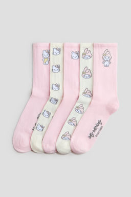Pack de 5 calcetines con motivo - H&m фото 2
