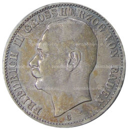 3 марки 1909 года G Германия (Баден)