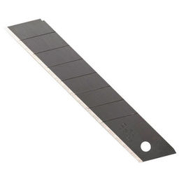 Лезвие запасное для ножей OLFA BLACK MAX  (LBB-1OB) 18мм, 10шт./уп.футляр