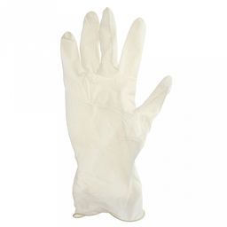 Перчатки медицинские смотровые латексные опудренные нестерильные одноразовые "Benovy" S, текстурированные, эластичные, внутреннее покрытие пудра, устойчивые к разрывам, водонепроницаемые, желтый, ГОСТ 52238-2004, цена за упаковку 50пар, в коробке (Ма