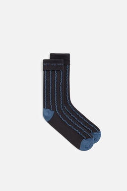 RAISED JACQUARD SOCKS - Zara фото 2