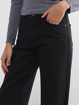 Wideleg Kad?n Jean Pantolon