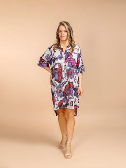 Рубашка-туника (хлопок) №25-229-1 (Лето 2025)