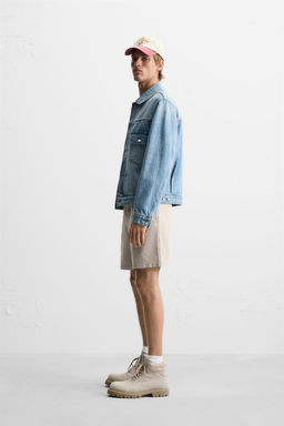 RELAXED FIT BERMUDA SHORTS - Zara фото 13
