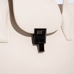 Сумка-тоут на молнии, цвет молочный - Simaland фото 4