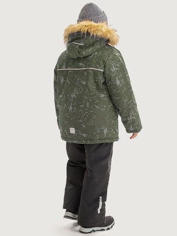 Костюм +7з5925 хаки/черный