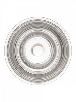 Миска для смешивания продуктов с крышкой 1,4л серый нержавеющая сталь, силикон, ПП