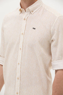 U. S. Polo Assn Мужская рубашка с длинным рукавом Stone - U.s. polo assn фото 7