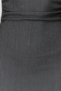 TRENDYOLMILLA Antrasit Straplez Buzgulu Vucuda Oturan Midi Esnek Orme Kalem Elbise TWOSS24EL00287 фото 11