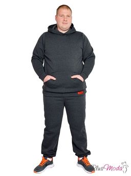 Брюки футер 3х нитка с начесом - Plus moda фото 4