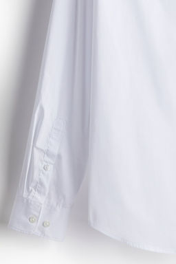 Camisa con cuello mao Slim Fit - H&m фото 6