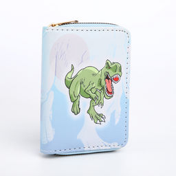 Кошелёк детский на молнии «Выбражулька», голубой