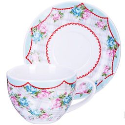 25925 Чайный сервиз 12пр 220мл ЦВЕТЫ LR (х6) - Mayer&boch фото 3