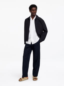Camisa resort de lino - H&m фото 7