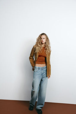 RIBBED TOP - Zara фото 14