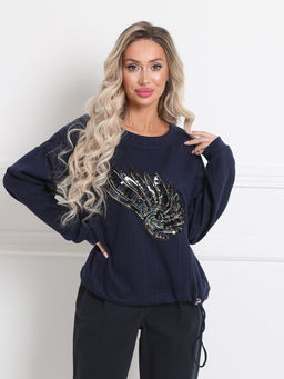 Джемпер М5-5115/2 - Wisell фото 3